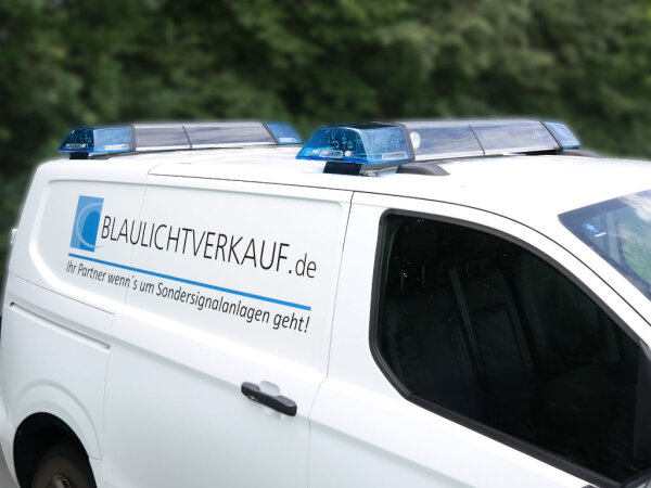 Komplettangebot RTK 7 LED-Doppellichtbalken für VW New Transporter und Ford Transit/Tourneo Custom