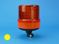 LED-Kennleuchte Comet A, gelb, Sockel flexibel