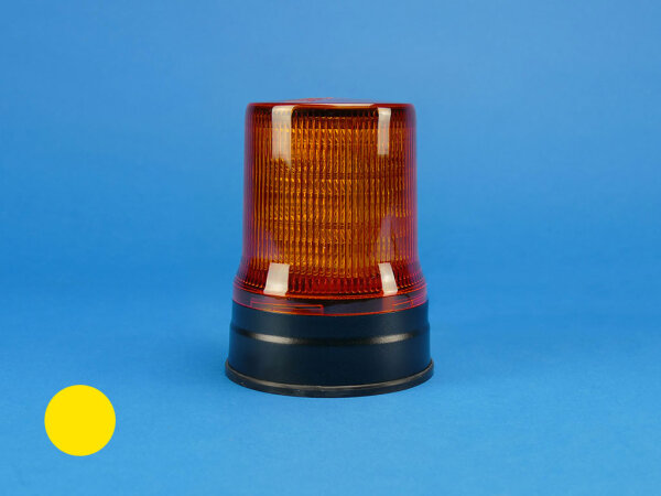 LED-Kennleuchte Movia SL, gelb, Festmontage, Haube: gelb