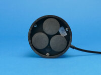 LED-Kennleuchte Movia SL, blau/gelb, Magnetmontage, CAN 447
