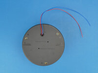 LED-Kennleuchte Comet S - B, gelb, klare Haube, Festmontage