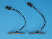 LED-Front-/Heckblitzer Sputnik Flat, blau, horizontal