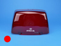 Lichthaube RTK 6, rot, Drehspiegel, 1.100 mm