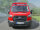 Fahrzeug Ford Transit mit Blaulichtbalken RTK 7, 1.400 mm, blau und Kennleuchte Comet, blau, Frontblitzer BST, seitlich, Produkte beschriftet