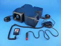 Mobile Warnanlage MoWa 2 KatWarn 360, Magnetmontage, mit Durchsage, ohne Licht
