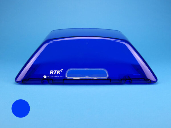Lichthaube RTK 7, blau, Drehspiegel
