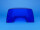 Lichthaube RTK 5, Drehspiegel, blau, 1.400 mm