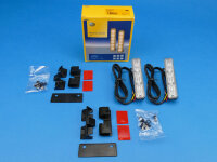 LED-Blitzkennleuchte BST-V, gelb, Haltermontage vertikal