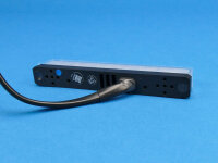 LED-Front-/Heckblitzer Edge Saber ES6, blau, Anbaumontage