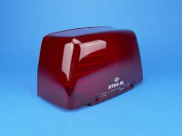 Lichthaube RTK 6, rot, Drehspiegel, 1.100 mm