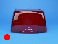 Lichthaube RTK 6 SL, rot, 1.100 mm, Drehspiegel