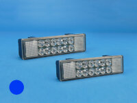 WL-LED Warnleuchte, blau, 2er Set