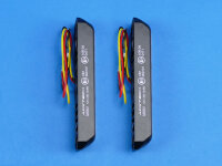 LED-Front-/Heckblitzer MiniStealth MS6 V, blau,...