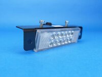WL-LED Warnleuchte, blau, 12 V, 2er Set, mit Halter & Clip