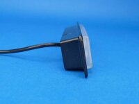 WL-LED Warnleuchte, blau, 24 V mit Einbaurahmen