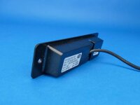 WL-LED Warnleuchte, blau, 24 V mit Einbaurahmen
