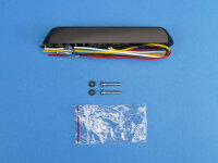 LED-Front-/Heckblitzer MiniStealth MS6, blau/gelb, Anbaumontage