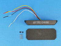 LED-Front-/Heckblitzer MiniStealth MS26, blau, Anbaumontage
