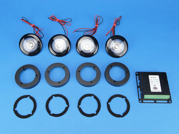 Innenleuchten SET SpotLED, schwarz