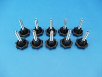 Sterngriffschraube M8 35 mm - 10er Set