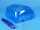 Farbhauben-Set TOPas, blau, LED