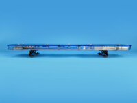 LED-Blaulichtbalken Aurum, blau, mit Haltern für die Dachmontage