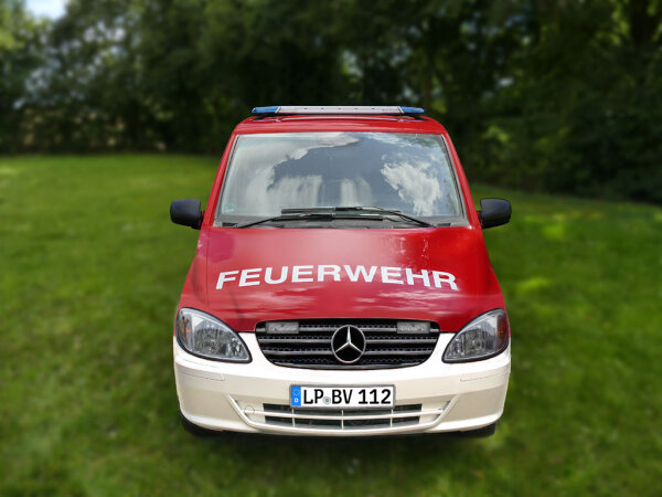 Komplettangebot für Mercedes-Benz Vito 639 bis 11/2010, DBS 5000 LED-Blaulichtbalken, 1400 mm