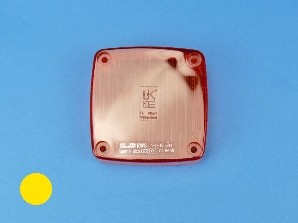 Lampenschlüssel Gelb Für TL-Warn- Und Bakenleuchten – Passend Für Best.-Nr. 96135/96459, Kunststoff, 87x66x19 Mm