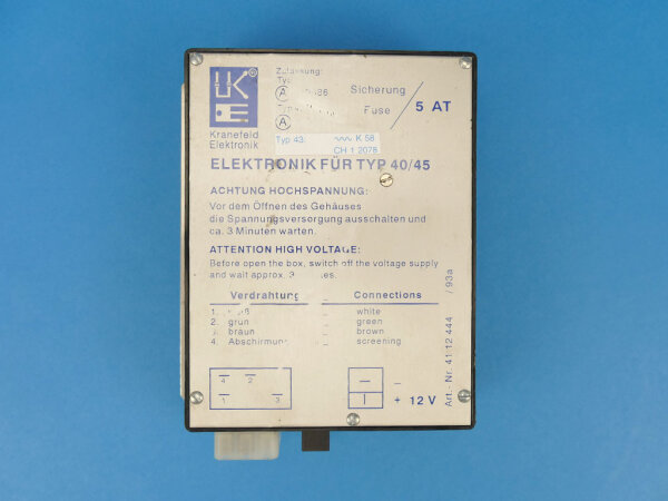 Steuergerät für Typ 40/45