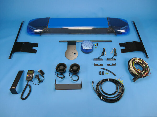 LED-Blaulichtbalken DBS 4000, 1400 mm VW T6 Komplettset