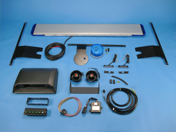 Komplettangebot für VW T6, Trident LED-Blaulichtbalken, 1.401 mm