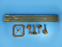 Tarnnetzstange GFK inkl. Spreizer - 5 Stück