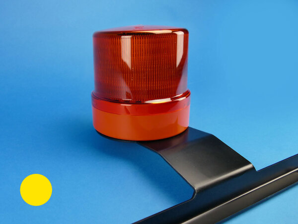 LED-Kennleuchte Comet B, gelb, mit Halter für VW T5, T6, T6.1