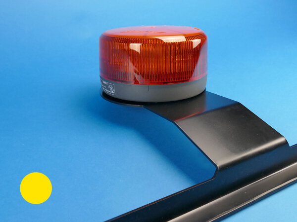LED-Kennleuchte Comet S - B, gelb, mit Halter für VW T5, T6, T6.1