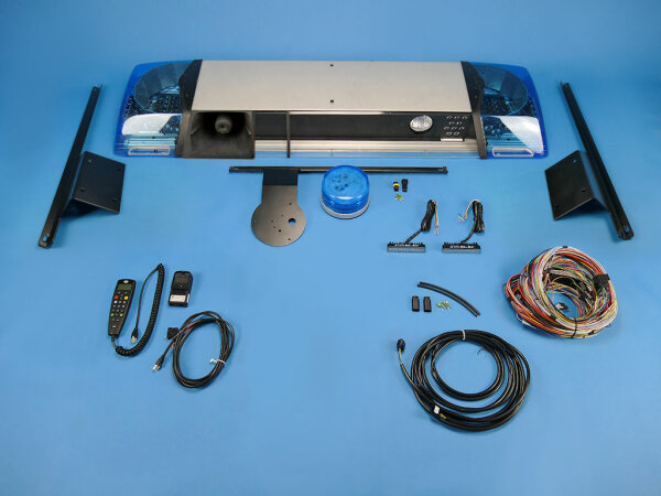 LED-Blaulichtbalken RTK 7, 1400 mm, VW T6.1 Komplettangebot