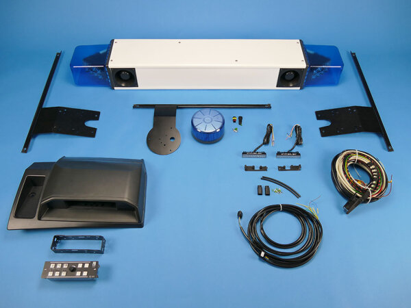 Komplettangebot für VW T6.1, DBS 3000 LED-Blaulichtbalken, 1370 mm