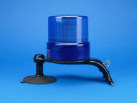 LED-Kennleuchte Comet B, blau, auf Kennleuchtenträger