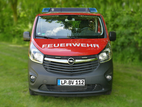 Komplettangebot für Opel Vivaro B, RTK 7 LED-Blaulichtbalken, 1.600 mm