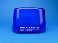 Lichthaube RTK 4, blau, mit Aufschrift