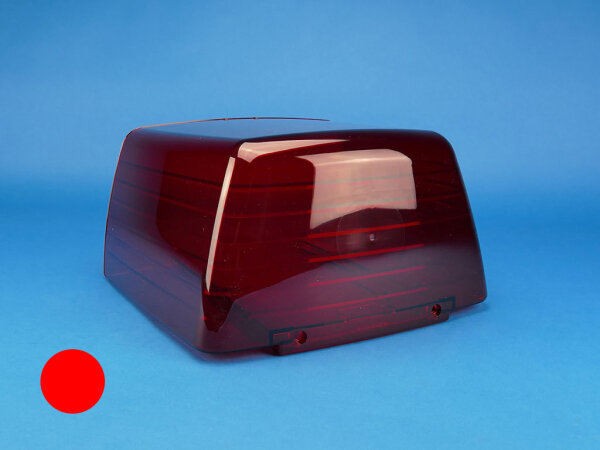 Lichthaube RTK 6, rot, 1.400 mm