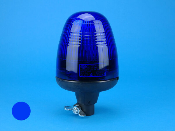 Rundumkennleuchte Rotaflex, blau, Stativmontage, 24 V