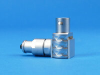 Metallwinkelstecker, 4-polig