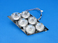 Zusatzblitzer ohne Blende, blau