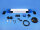 Komplettangebot für Ford Transit/Tourneo Custom (2012-2023), DBS 3000 LED-Blaulichtbalken, 1400 mm