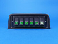 Komplettangebot für Ford Transit Custom L1H1 (2012-2023), RTK 7 LED-Blaulichtbalken, 1400 mm