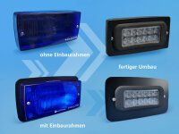 Verbaubeispiel 1, Frontblitzer Paar umgebaut am Fahrzeug,...