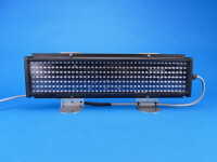 LED-Leuchtschrift mit Festtext und Halter
