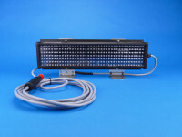 LED-Leuchtschrift mit Festtext und Halter