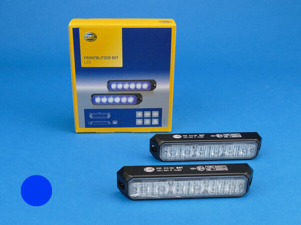 LED-Frontblitzer BST, blau, Festmontage, T/N