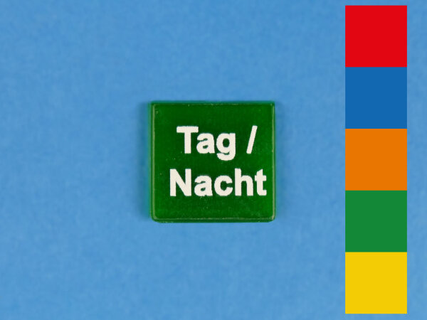 Symbol - Aufschrift "Tag/Nacht"
